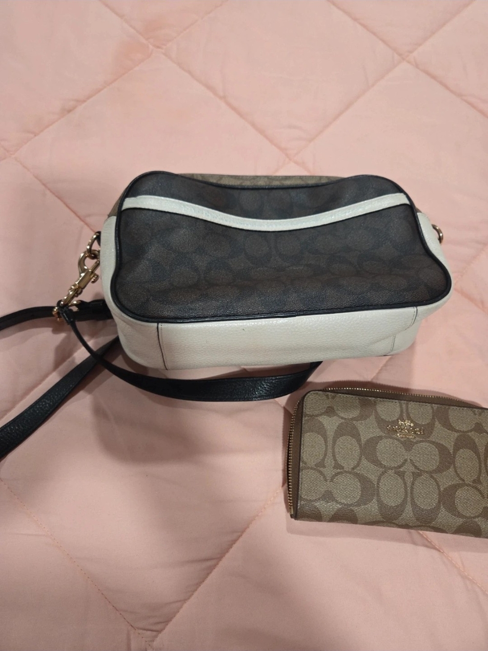Coach Jes Crossbody Camera Bag & Wallet Matching Set